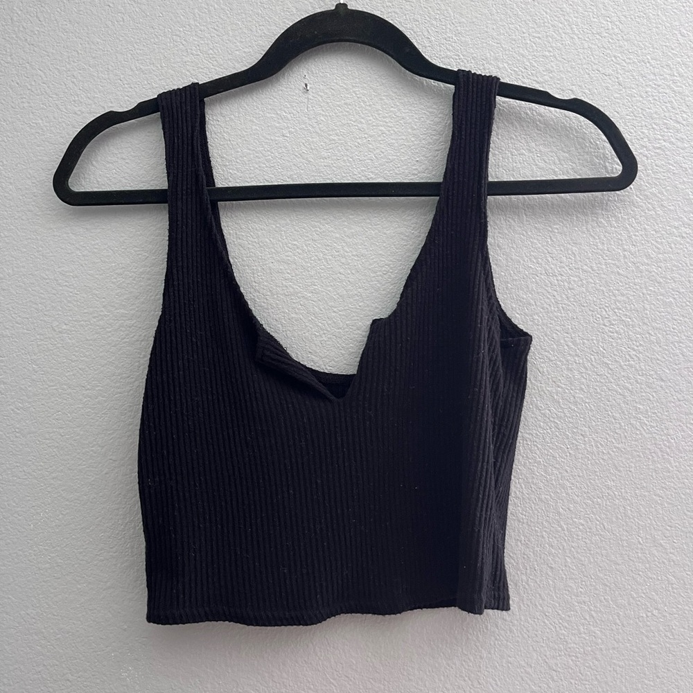 black tank top